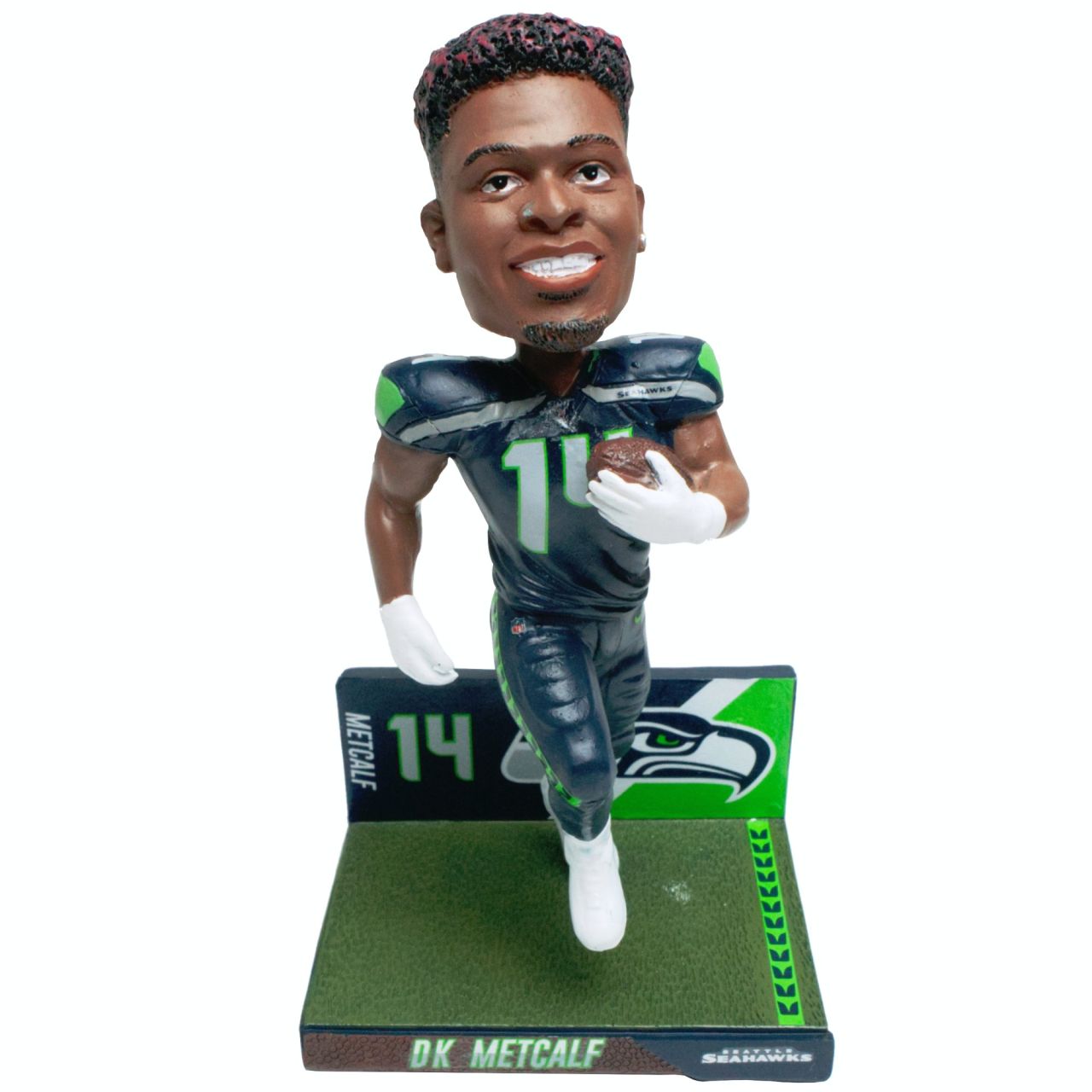 D. K. Metcalf #14 Bobblehead BIG TICKET Seattle Seahawks von FOCO