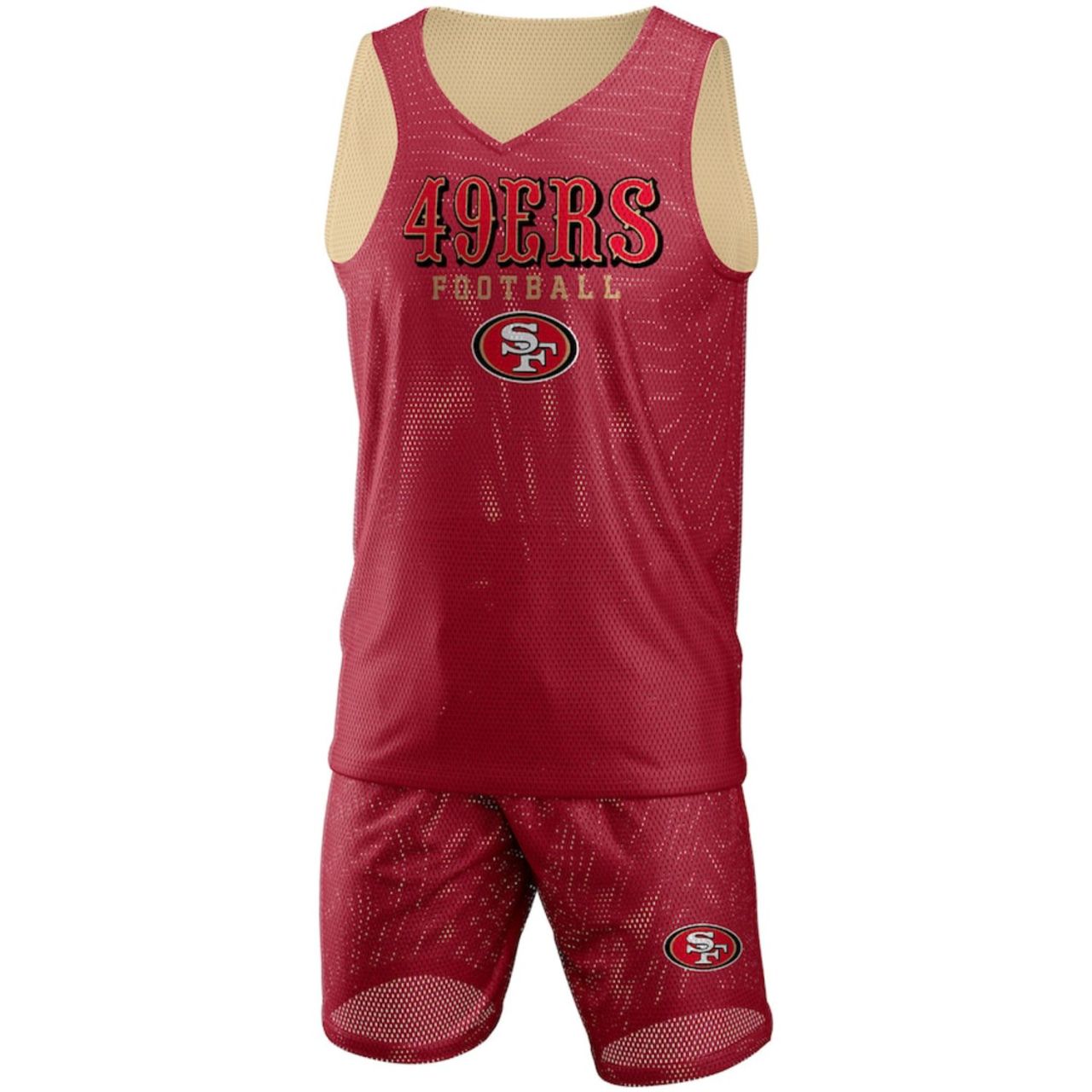 FOCO Big Logo Mesh Set - NFL San Francisco 49ers von FOCO