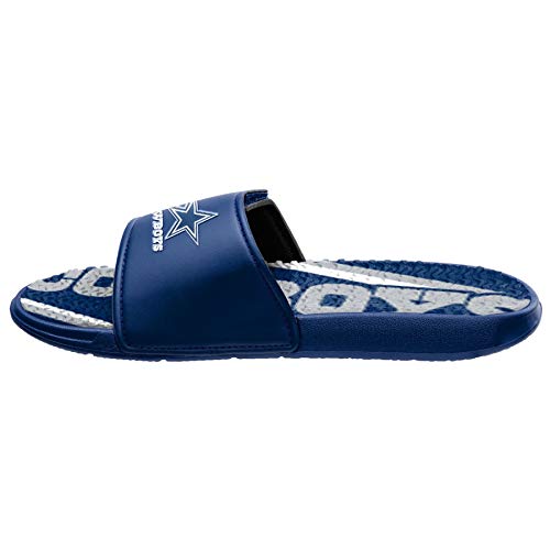 FOCO Dallas Cowboys Badelatschen NFL Gel Sport Slides - 41/42 von FOCO