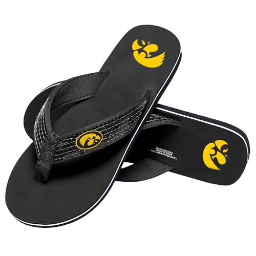 FOCO Damen Team Logo Sequin Flops Sandals Florida State Flip-Flop mit Pailletten, Größe M, Teamfarbe von FOCO