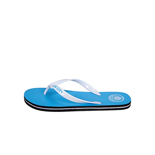 FOCO Football Team Unisex Core Flip Flops, Manchester City, 44/45.5 EU von FOCO