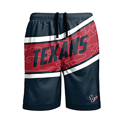 FOCO Herren Houston Texans NFL Badehose Big Wordmark – XL, Teamfarbe, X-Large von FOCO