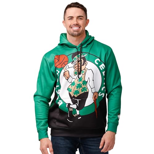 FOCO Herren NBA Team Logo Fashion Langarm Pullover Hoodie von FOCO