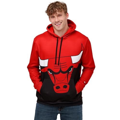 FOCO Herren NBA Team Logo Fashion Langarm Pullover Hoodie von FOCO