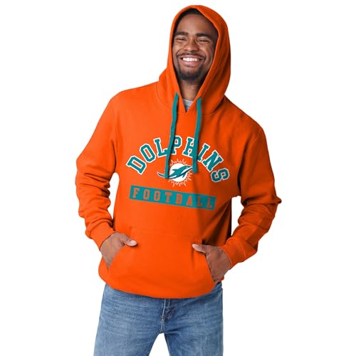 FOCO Herren NFL Team Logo Solid Wordmark Hoodie von FOCO