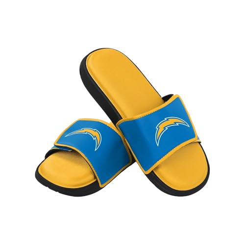 FOCO Herren NFL Team Logo Sport Shower Foam Slide Flip Flop Sandalen von FOCO