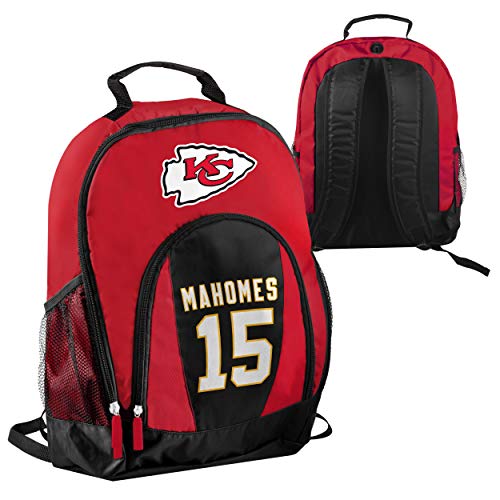 FOCO - Kansas City Chiefs Rucksack Turnbeutel - Patrick Mahomes #15, Mehrfarbig, Measures approximately 14.5"W x 5.5 x 17" L, Laptop von FOCO