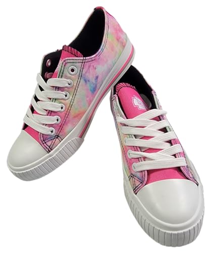 FOCO NFL Damen-Sneaker, Pastellfarben, Batikstoff, niedrig geschnitten, Kansas City Chiefs, 38 EU von FOCO