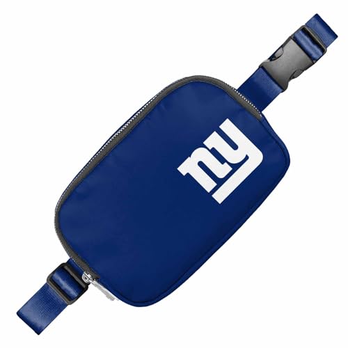 FOCO NFL Gameday On The Move Crossbody Gürteltasche - Offiziell lizenziert - Stadiongenehmigt - Verstellbar & Stilvoll (New York Giants - Blau) von FOCO