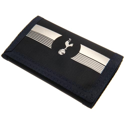 FOCO Offiziell lizenziertes Fußballclub-Team-Wappen-Logo, Ultra-Geldbörse, Kreditkartenetui (Tottenham Hotspur), rot, 12cm x 8cm closed, Doppelt gefaltete Geldbrieftasche von FOCO