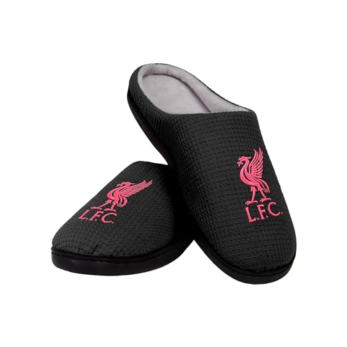 FOCO Offizielles Lizenzprodukt Fußball Gedächtnisschaum Pantoffeln für Herren (Liverpool FC) (44-45 EU) von FOCO