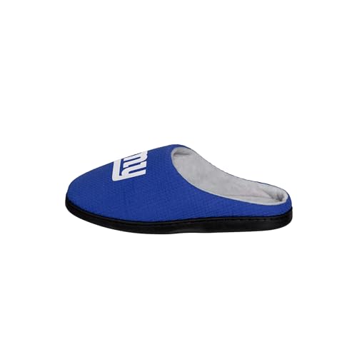 FOCO Offizielles Lizenzprodukt NFL Gedächtnisschaum Pantoffeln für Herren (New York Giants) (39-41 EU) von FOCO