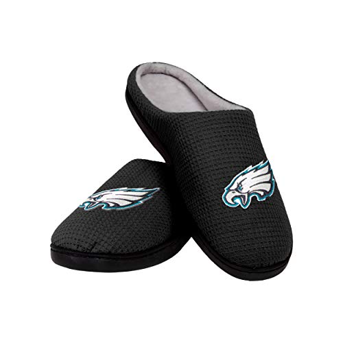 FOCO Offizielles Lizenzprodukt NFL Gedächtnisschaum Pantoffeln für Herren (Philadelphia Eagles) (42-43 EU) von FOCO