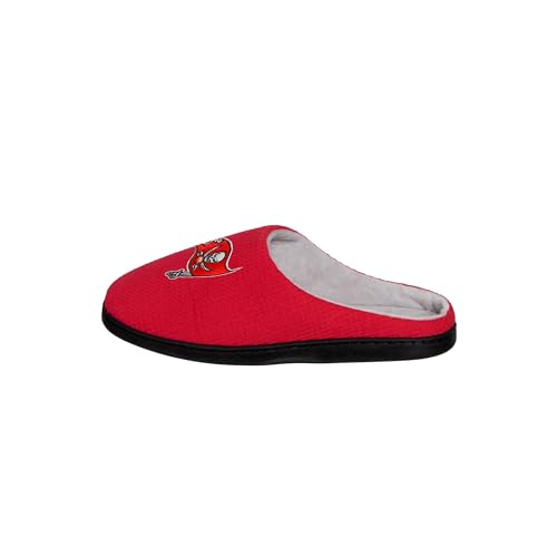 FOCO Offizielles Lizenzprodukt NFL Gedächtnisschaum Pantoffeln für Herren (Tampa Bay Buccaneers) (39-41 EU) von FOCO