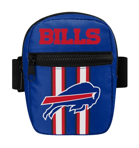 FOCO Pick Your NFL Team Stripe Tumbler/Reisebecher, Bauchtasche, Taschen mit Reißverschluss oben und vorne, Blau von FOCO