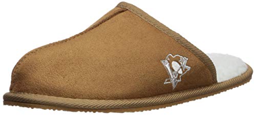 FOCO Pittsburgh Penguins Herren High End Open Back Slide Slipper Small von FOCO