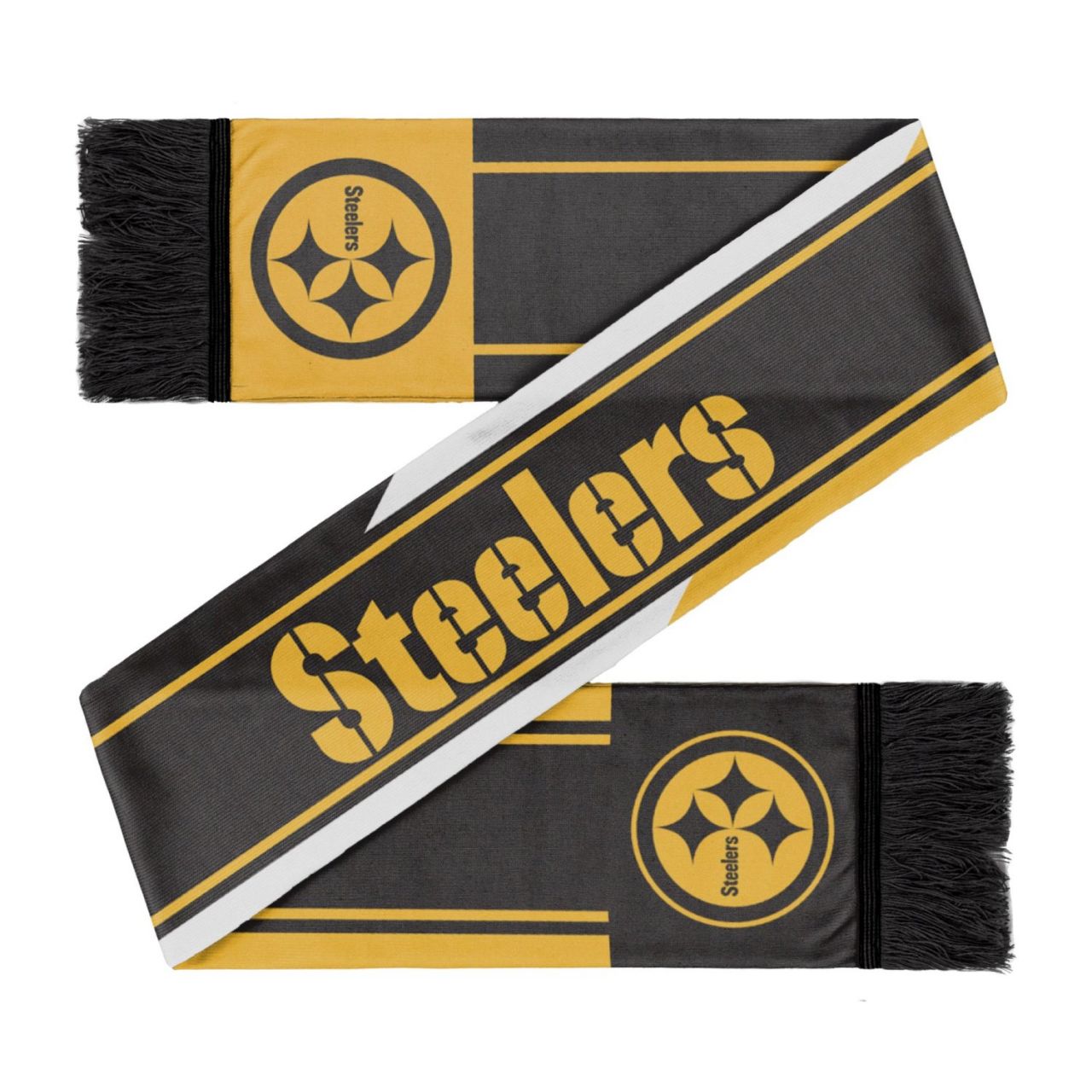 FOCO Winter Fan Schal - NFL Colourwave Pittsburgh Steelers von FOCO