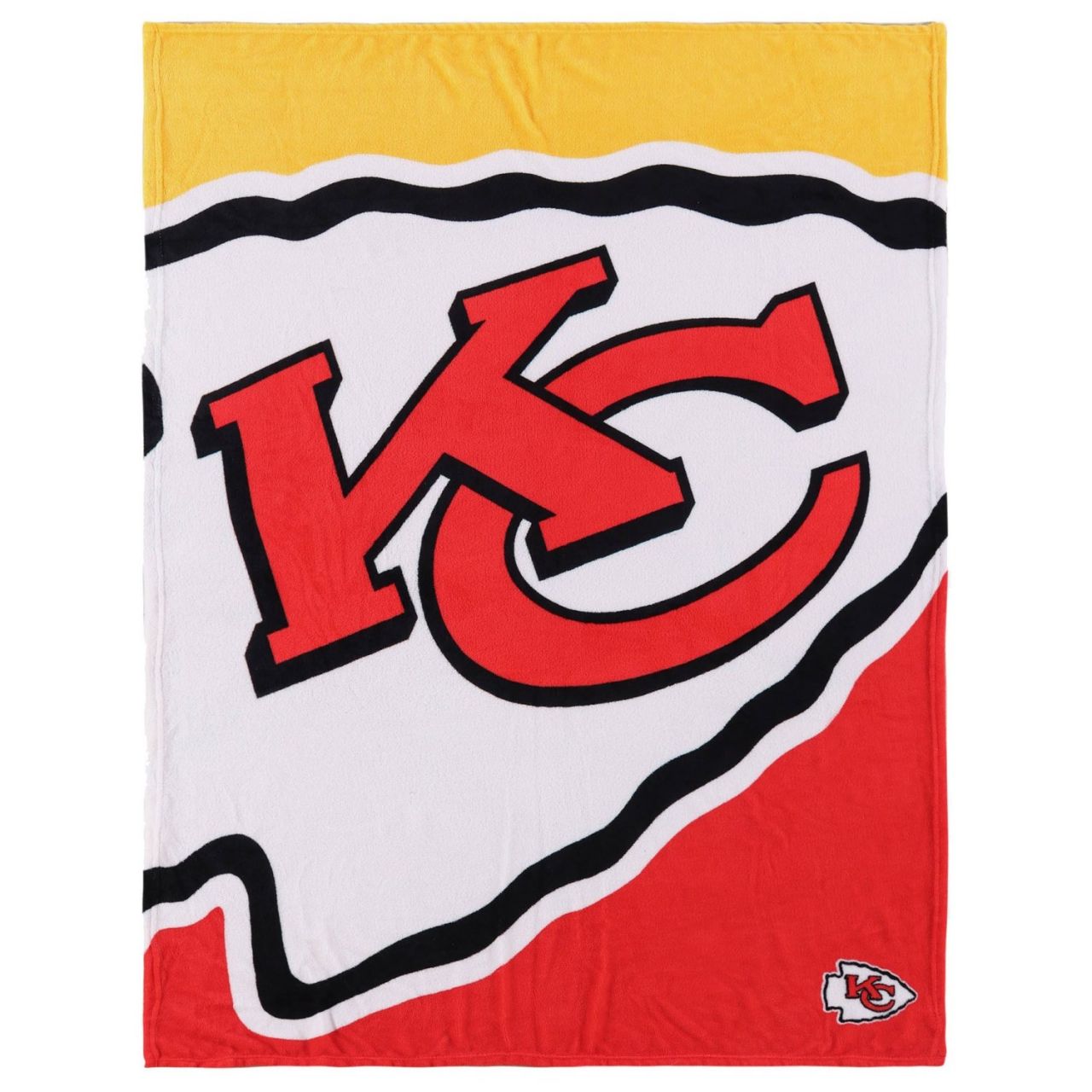 Kansas City Chiefs NFL Supreme Slumber Plüschdecke von FOCO