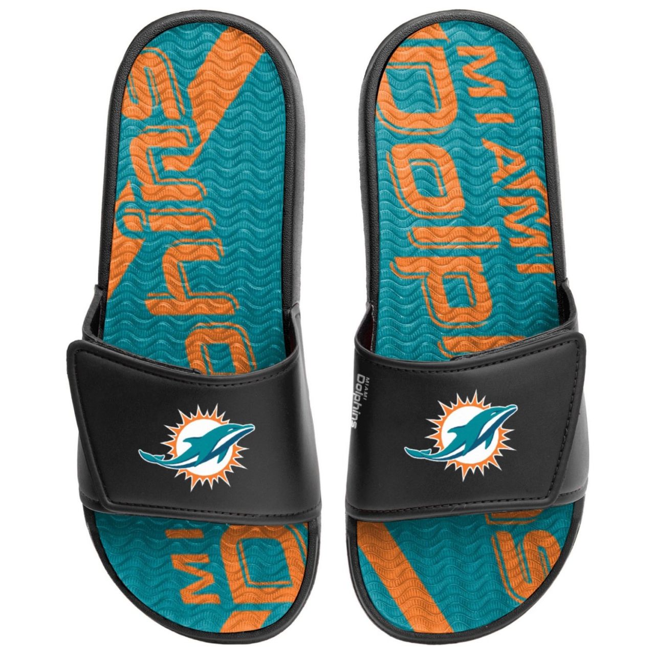 Miami Dolphins Badelatschen NFL GEL Sport Slides von FOCO