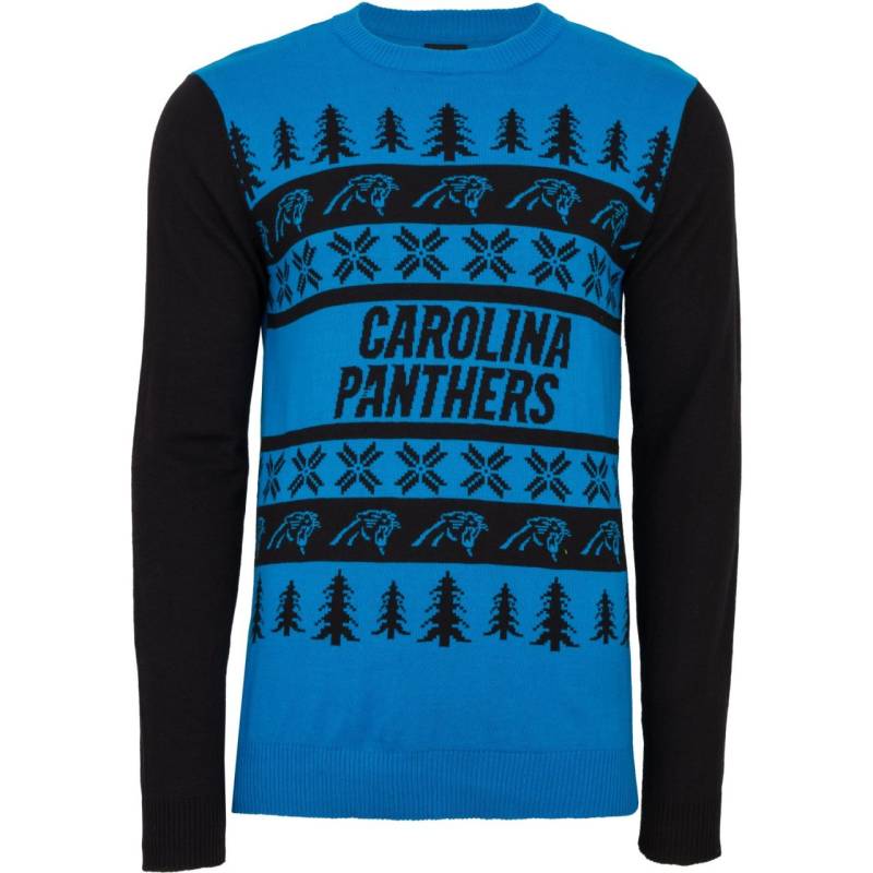 NFL Ugly Sweater XMAS Strick Pullover Carolina Panthers von FOCO