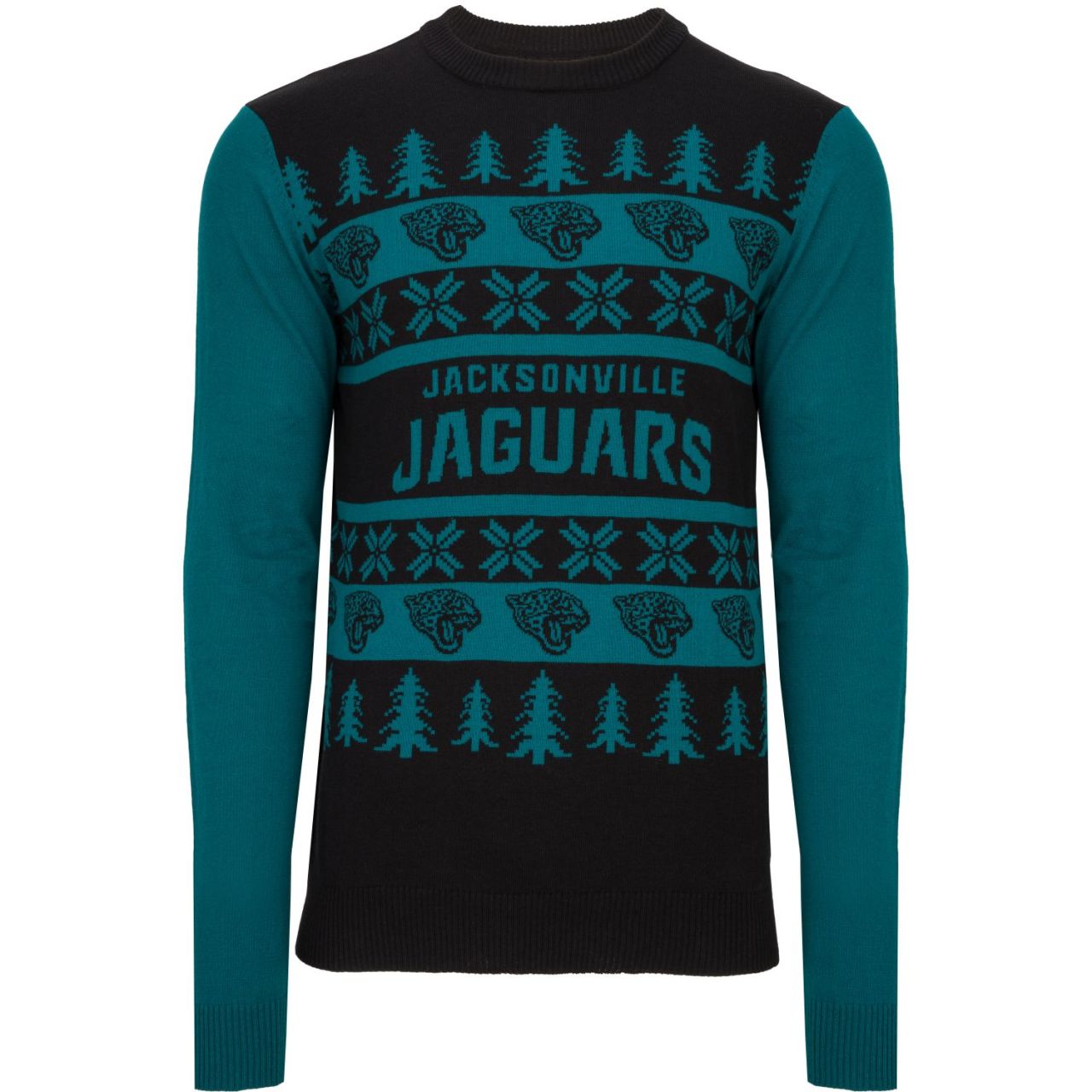 NFL Ugly Sweater XMAS Strick Pullover Jacksonville Jaguars von FOCO