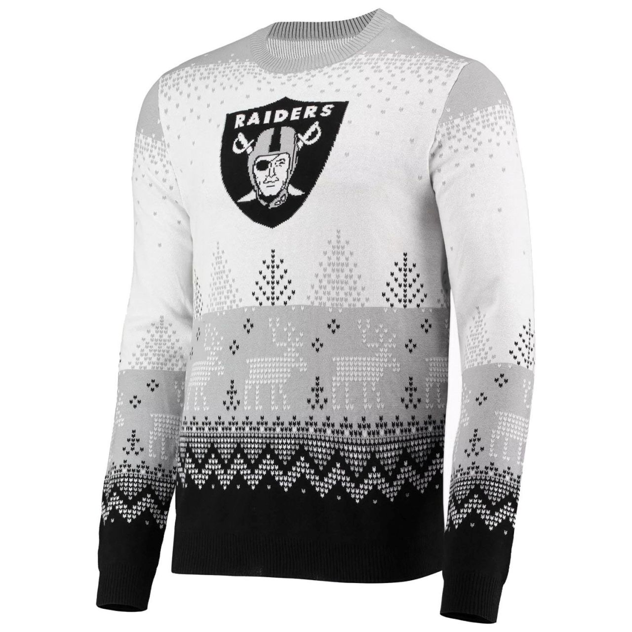 NFL Ugly Sweater XMAS Strick Pullover Las Vegas Raiders von FOCO