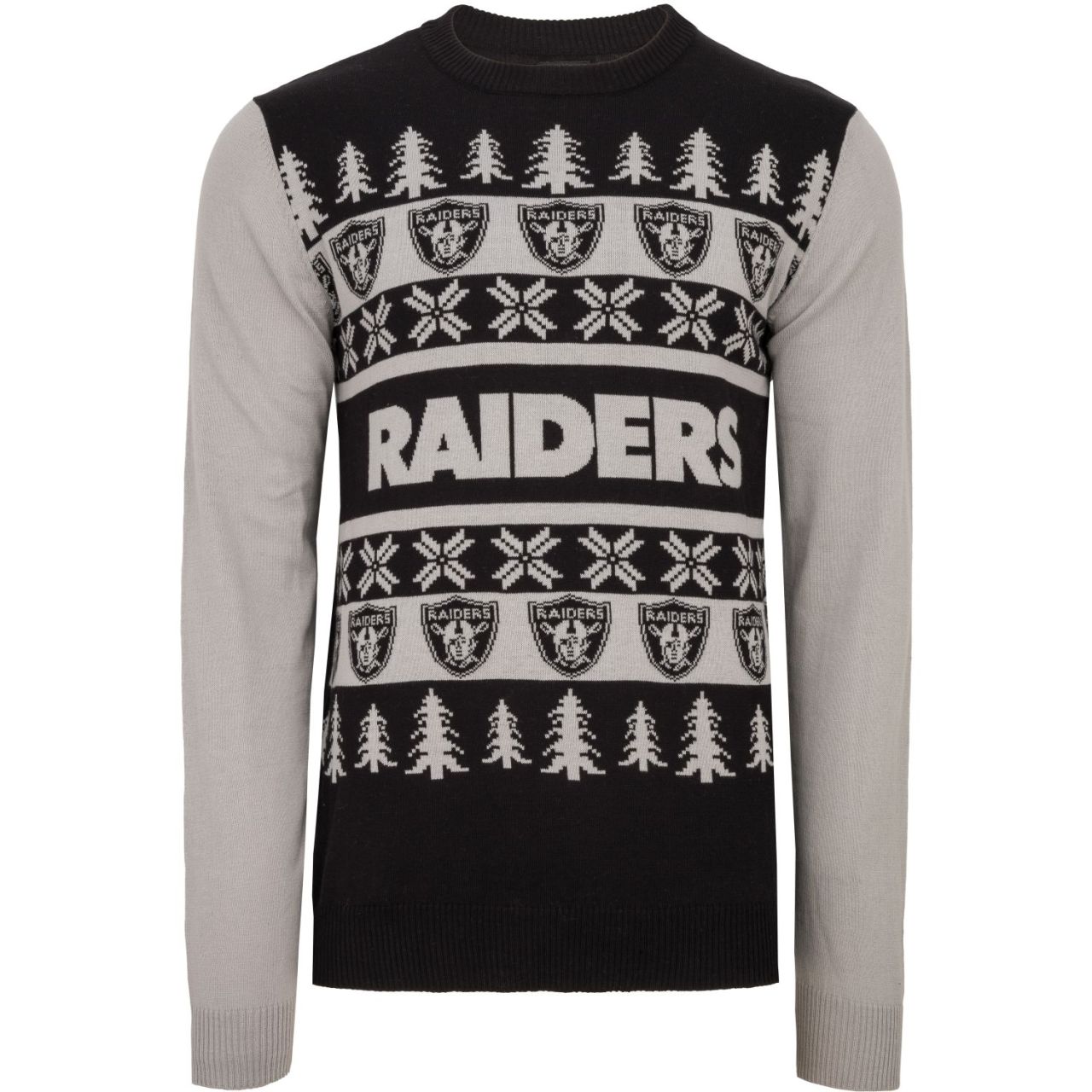 NFL Ugly Sweater XMAS Strick Pullover Las Vegas Raiders von FOCO