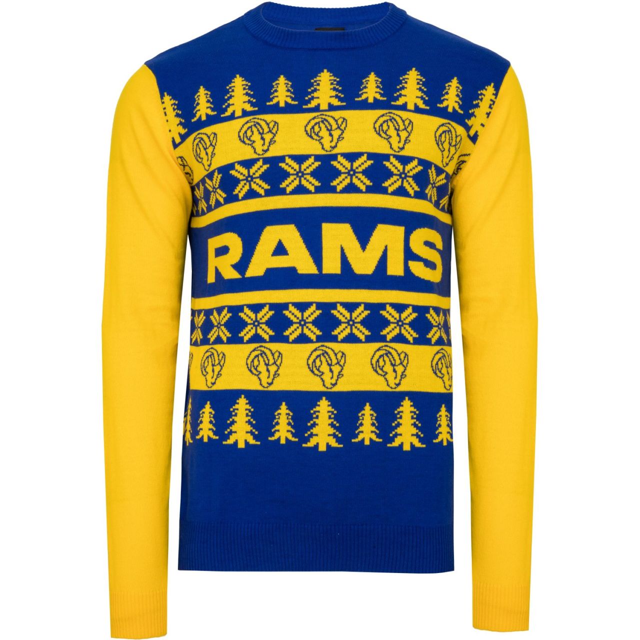 NFL Ugly Sweater XMAS Strick Pullover Los Angeles Rams von FOCO