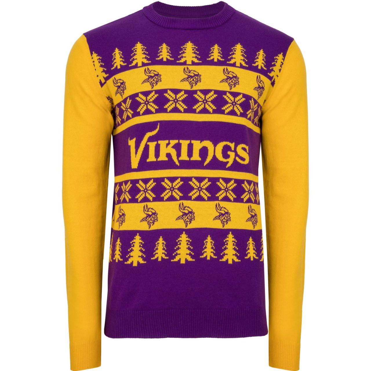 NFL Ugly Sweater XMAS Strick Pullover Minnesota Vikings von FOCO