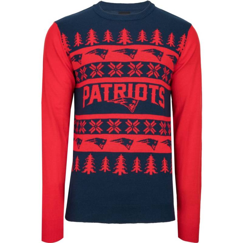 NFL Ugly Sweater XMAS Strick Pullover New England Patriots von FOCO