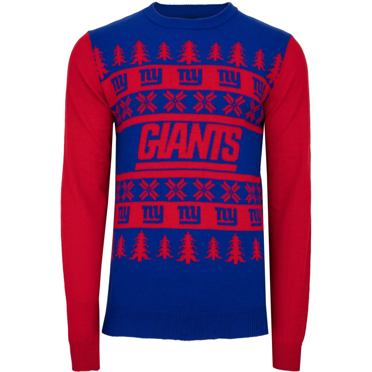 NFL Ugly Sweater XMAS Strick Pullover New York Giants von FOCO