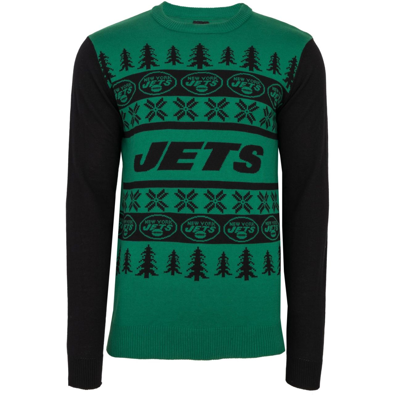 NFL Ugly Sweater XMAS Strick Pullover New York Jets von FOCO