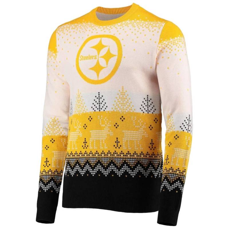 NFL Ugly Sweater XMAS Strick Pullover - Pittsburgh Steelers von FOCO