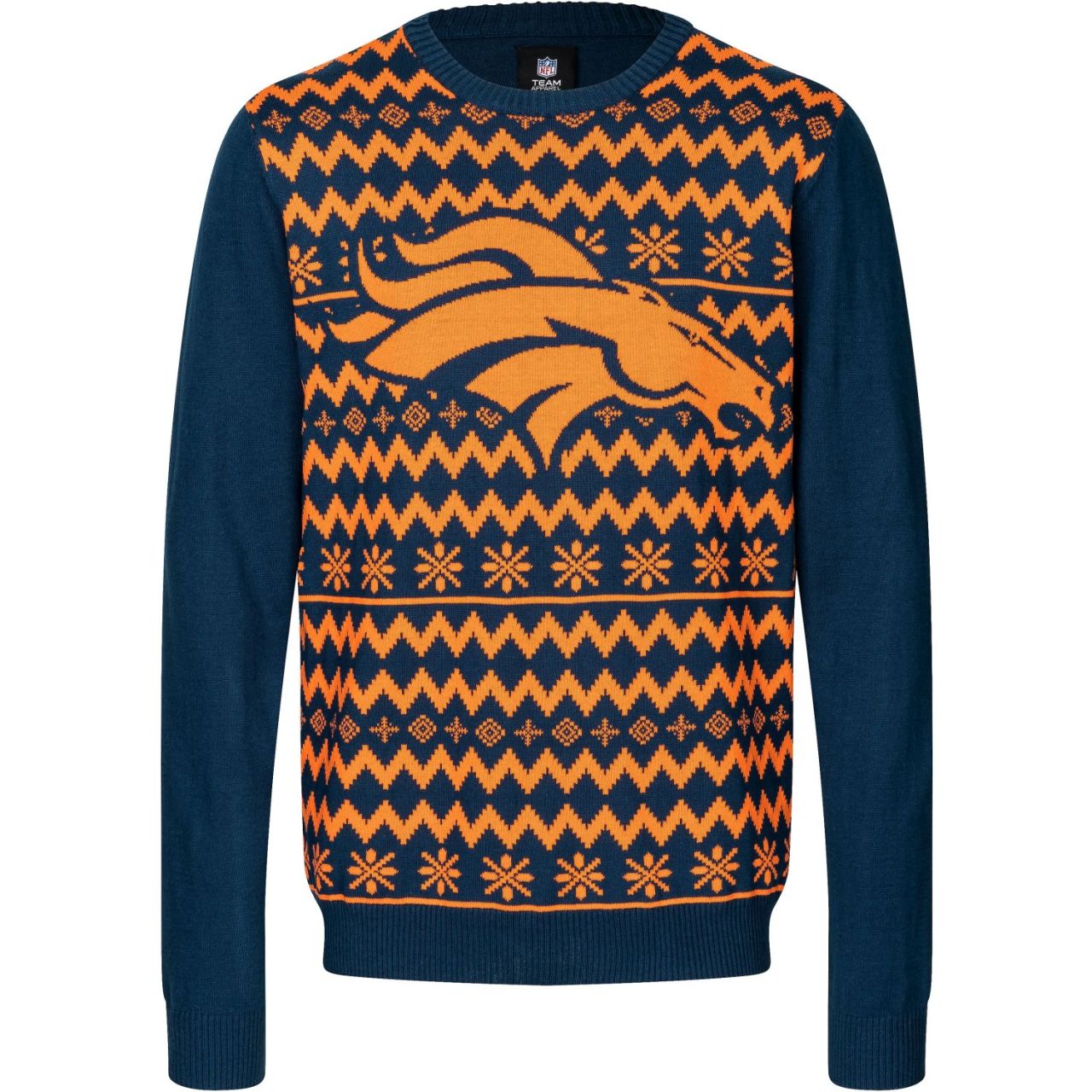 NFL Winter Sweater XMAS Strick Pullover Denver Broncos von FOCO