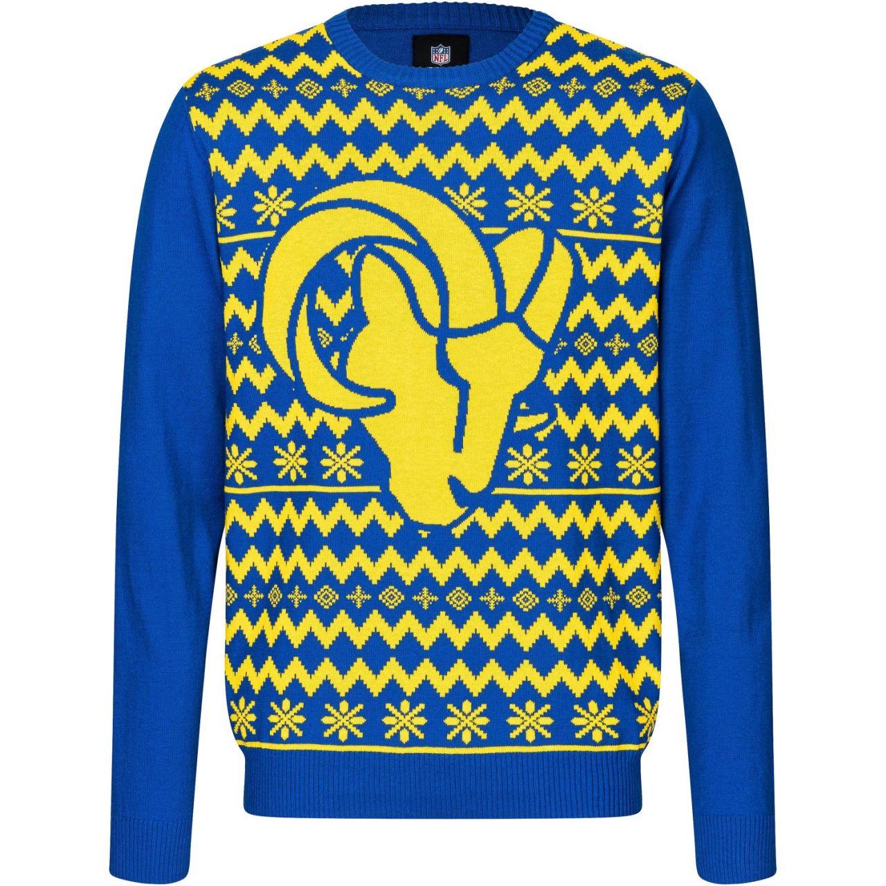 NFL Winter Sweater XMAS Strick Pullover Los Angeles Rams von FOCO