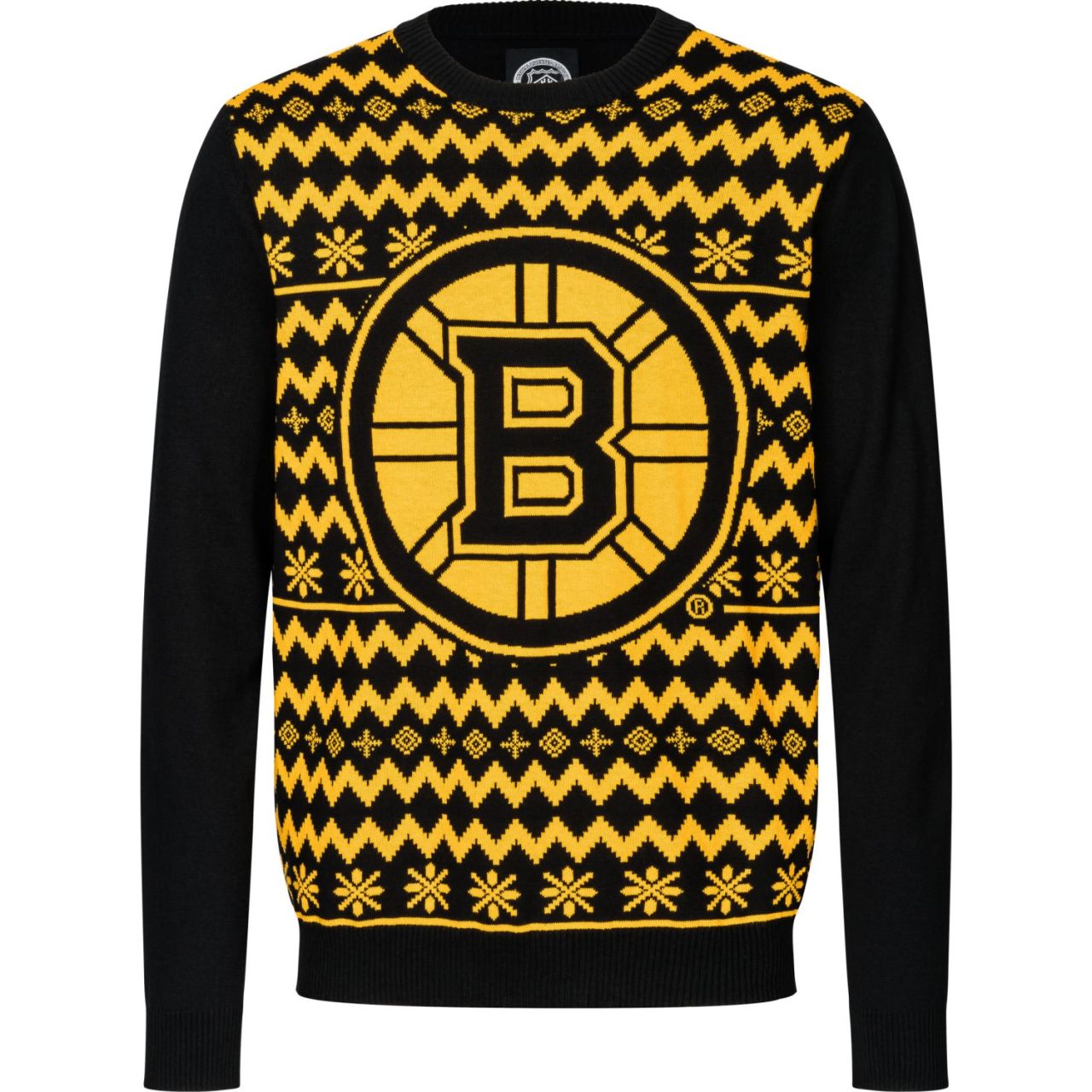 NFL Winter Ugly Sweater Strick Pullover Boston Bruins von FOCO