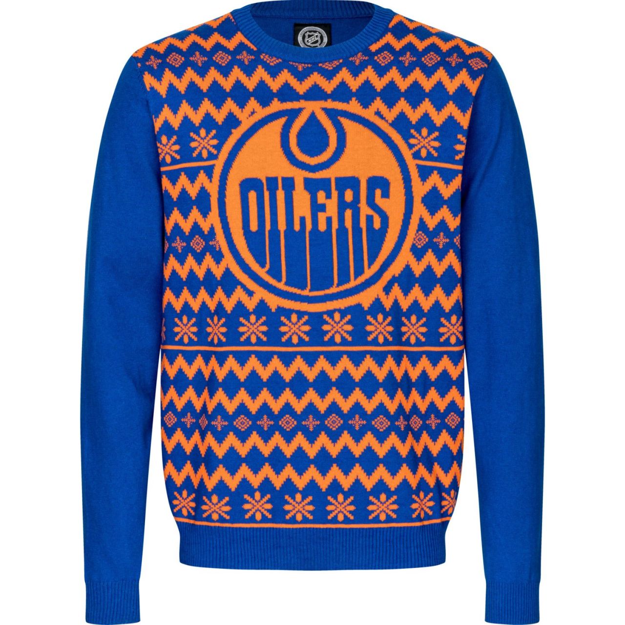 NFL Winter Ugly Sweater Strick Pullover Edmonton Oilers von FOCO