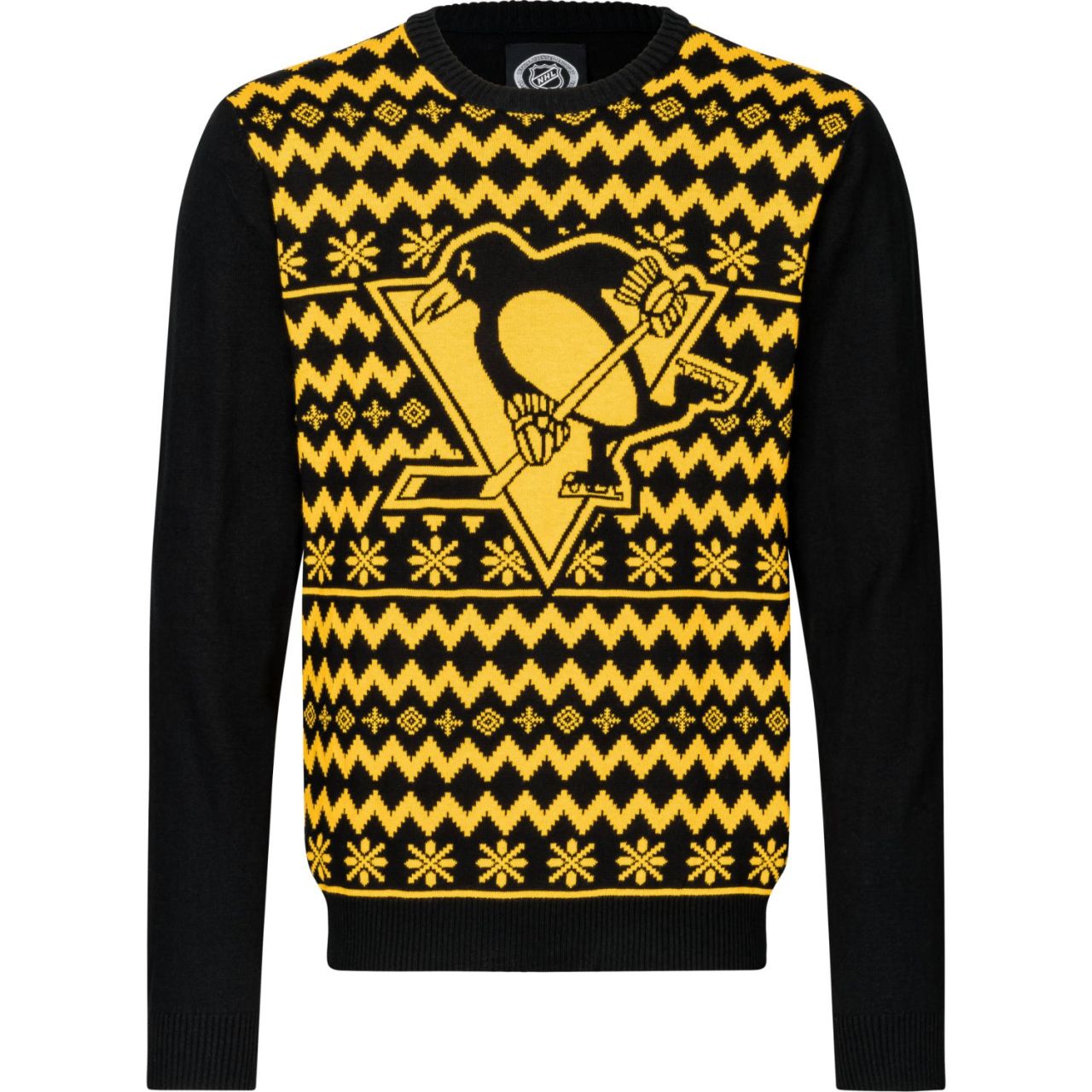 NFL Winter Ugly Sweater Strick Pullover Pittsburgh Penguins von FOCO