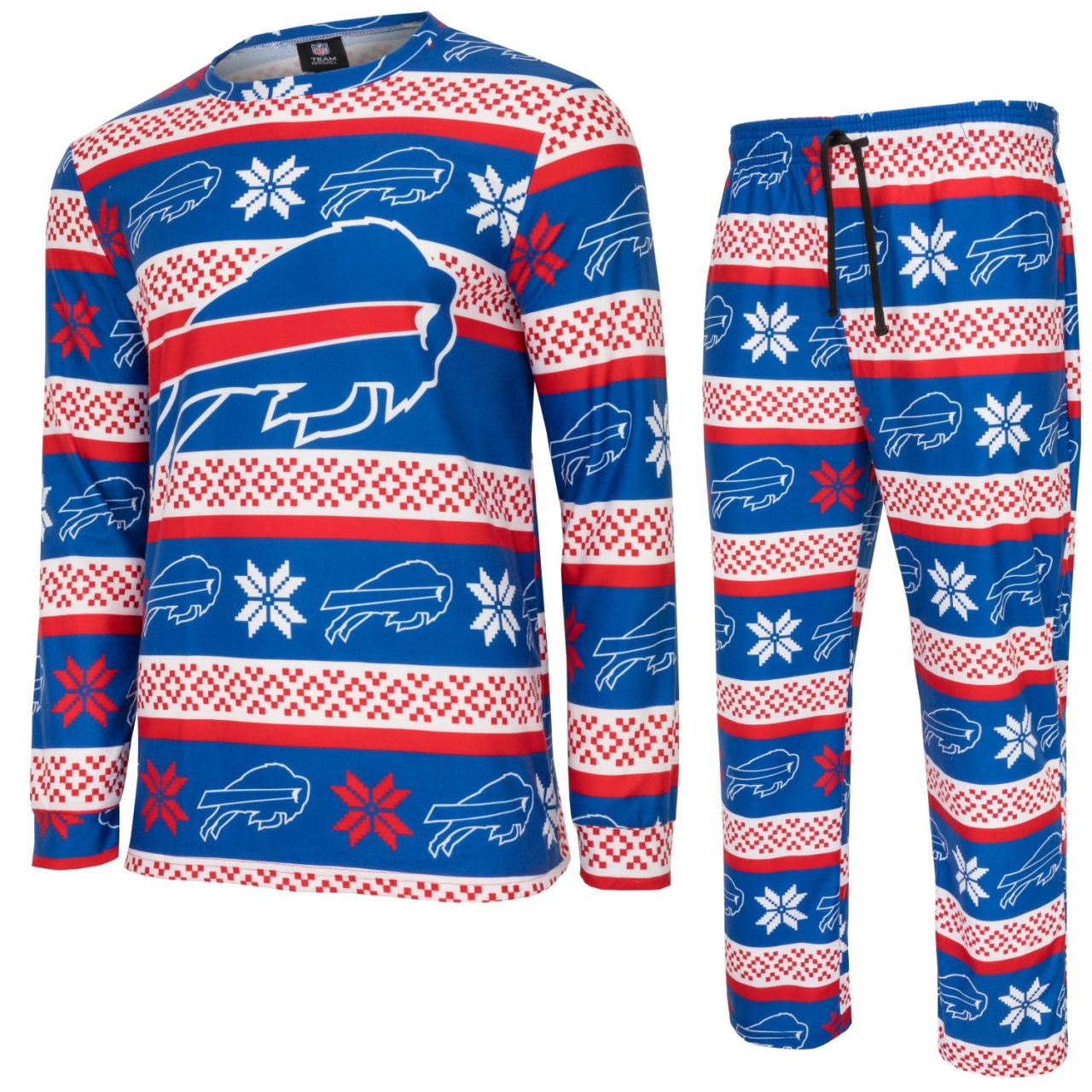 NFL Winter XMAS Pyjama Schlafanzug Buffalo Bills von FOCO