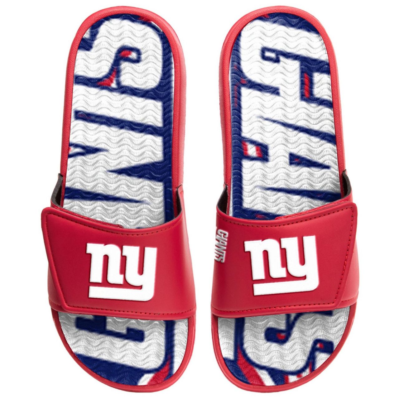 New York Giants Badelatschen NFL GEL Sport Slides von FOCO