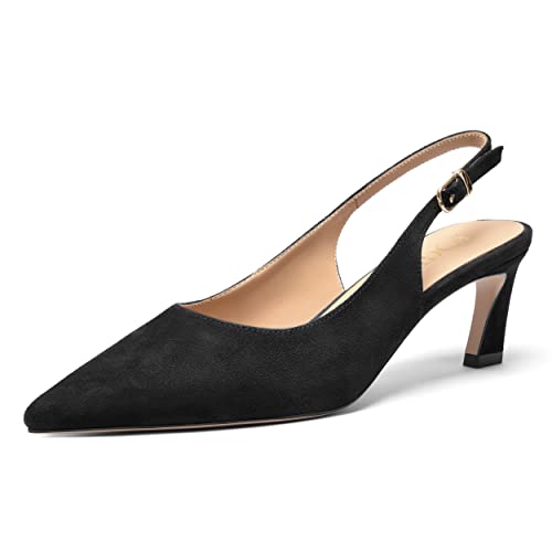 FOGEENA Damenschuhe Knöchelriemen Night Club Spitze Zehenpartie Solide Schnalle Niedlich Wildleder Kätzchen Leder Niedriger Absatz Pumps Schuhe 5,1 cm, Schwarz, 42 EU FOGEENA Damenschuhe Knöchelriemen Night Club Spitze Zehenpartie Solide Schnalle Niedlich Wildleder Kätzchen Leder Niedriger Absatz Pumps Schuhe 5,1 cm, Schwarz, 42 EU von FOGEENA