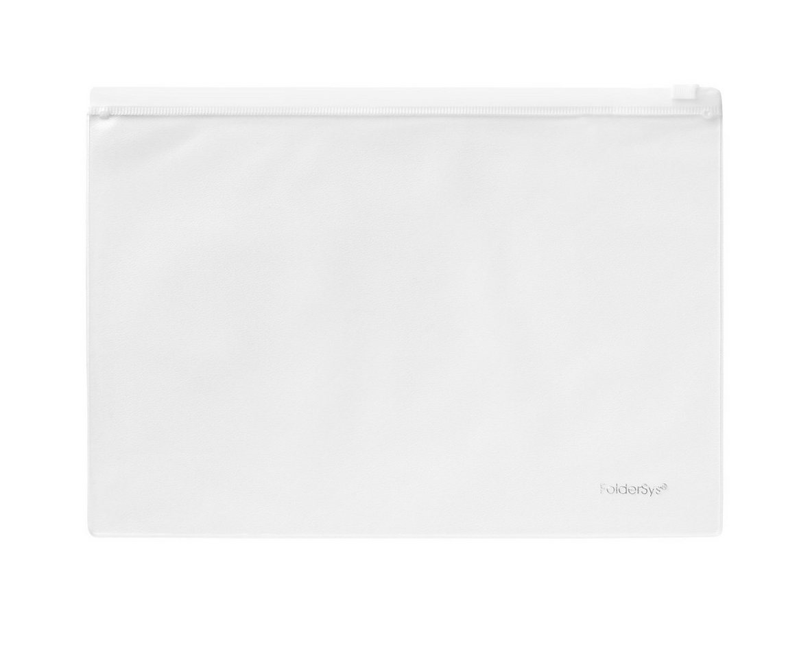 FOLDERSYS Dokumententasche FSY Klarsicht-Sammelbeutel 180x255 mm, mit Plastik-Zip, PVC, Zipp FOLDERSYS Dokumententasche FSY Klarsicht-Sammelbeutel 180x255 mm, mit Plastik-Zip, PVC, Zipp von FOLDERSYS