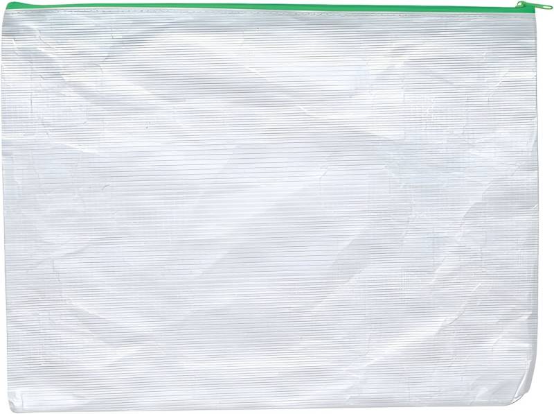 FOLDERSYS Dokumententasche FSY PE-Vlies Reißverschluss-Beutel "Phat-Bag", A4, mit Textil- von FOLDERSYS