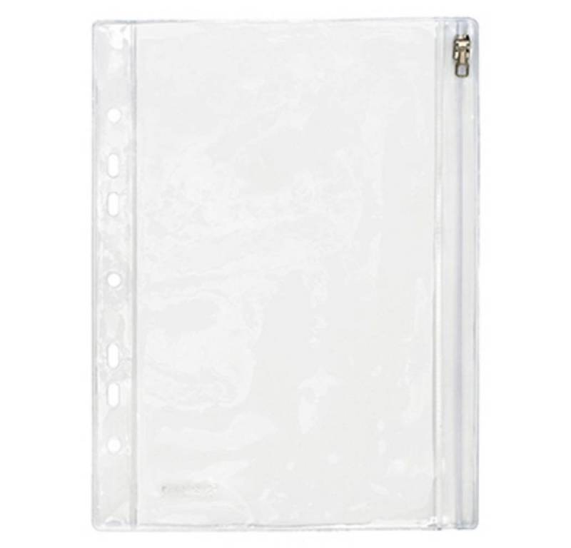 FOLDERSYS Dokumententasche Sammelhülle 213 / 190x305 mm PVC transparent 40410-00 von FOLDERSYS