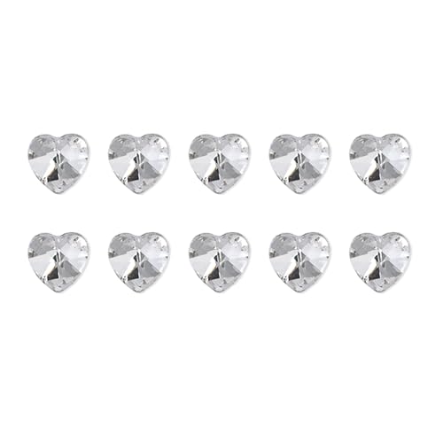 10 Stücke Herznagel Strasssteine Spitzer Bodnagelkristall Edelsteine Klare Charms Nägel Kunstdekorationen Für Frauen 10 Stücke Herznagel Strasssteine Spitzer Bodnagelkristall Edelsteine Klare Charms Nägel Kunstdekorationen Für Frauen von FOLODA