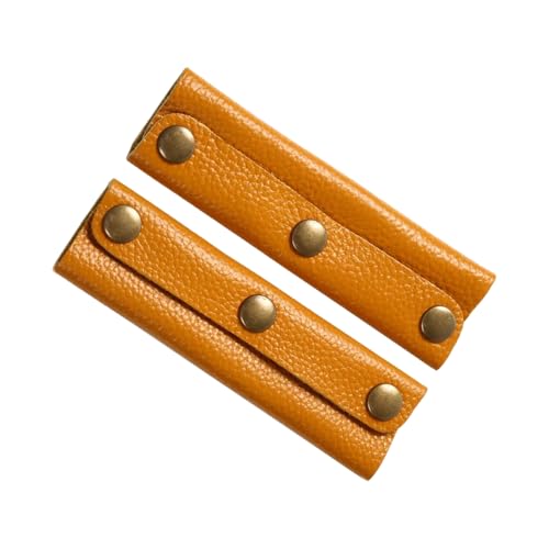 2 Stücke Weiche PU Leder Griffabdeckungen Für Gepäckgriff Modische Taschengriffe Wrap Für Profis Frauen Reisen Taschen Abdeckung von FOLODA