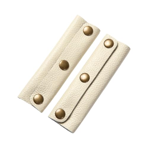 2 Stücke Weiche PU Leder Griffabdeckungen Für Gepäckgriff Modische Taschengriffe Wrap Für Profis Frauen Reisen Taschen Abdeckung von FOLODA