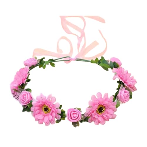 Blumen Stirnbänder Für Damen Braut Blumen Für Hochzeit Party Blumengirlanden Haarkranz Blumen Stirnbänder Blumen Stirnbänder Für Mädchen von FOLODA