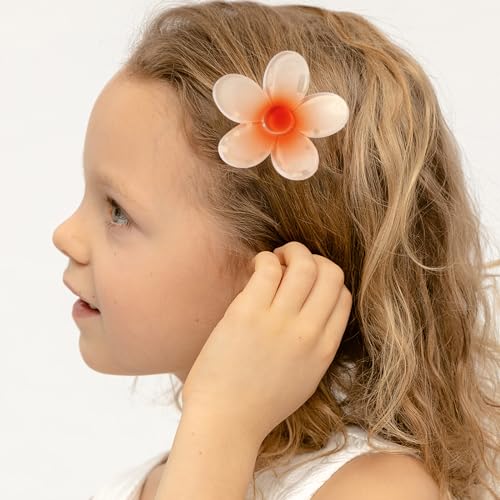 Bunte Blumenklammer für Damen, Haarspangen, Kiefer-Clip, Sommer-Haarspange, Mädchen, Haarstyling-Zubehör, Haarspangen von FOLODA