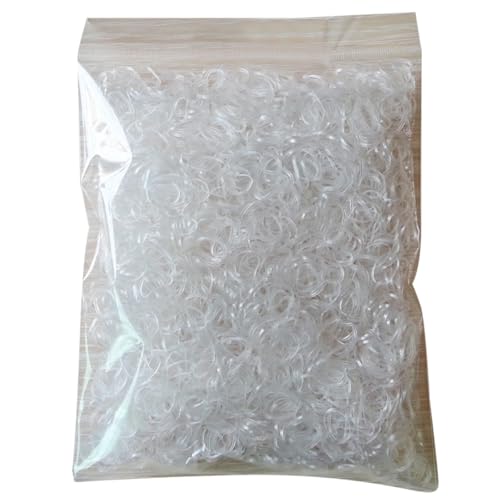 Clear Hair Elastics Vielseitige Haarbindungen Haarzubehör Geeignet Für Verschiedene Stile Und Tägliche Verwendung von FOLODA
